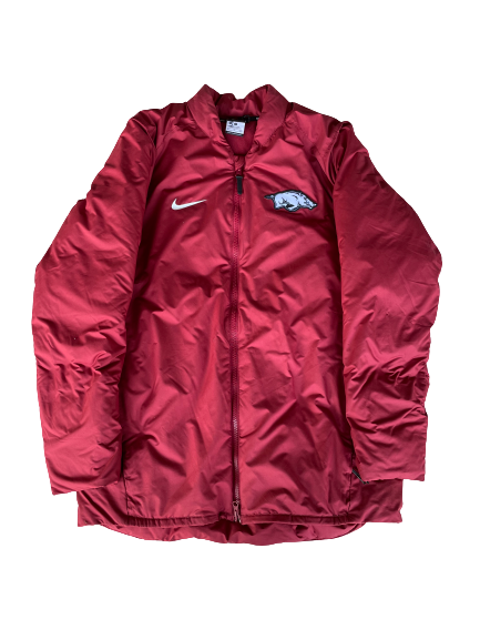 Ryan Jackson Arkansas Softball Team Issued Winter Jacket