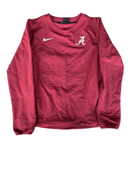 Elissa Brown Alabama Softball Team Issued Crewneck Pullover (Size S)