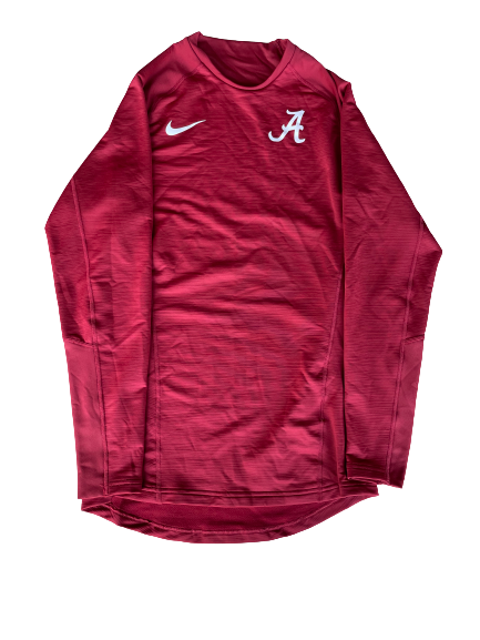 Elissa Brown Alabama Softball Team Issued Crewneck Long Sleeve (Size S)