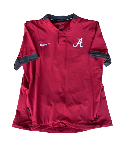 Elissa Brown Alabama Softball Team Issued Batting Practice Pullover (Size S)