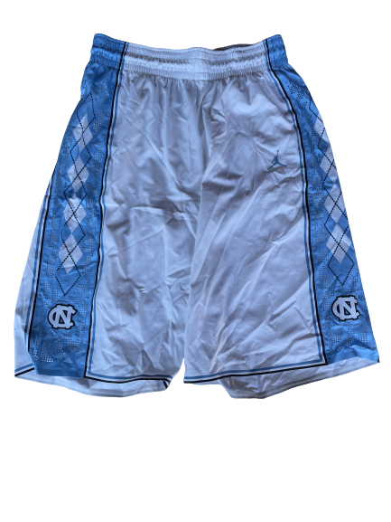 North carolina authentic basketball shorts sales