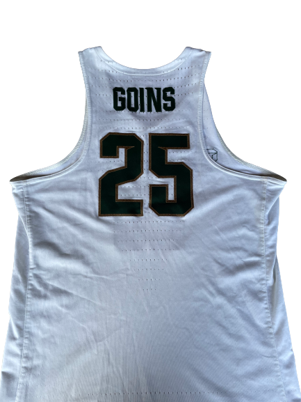 Kenny Goins Michigan State Basketball 2016-2017 Game Worn Jersey (Size 50)