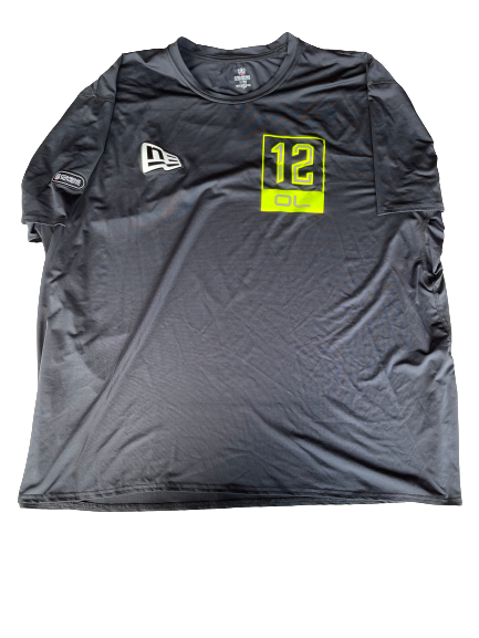 Jake Curhan NFL Combine Workout Shirt (Size 4XL)