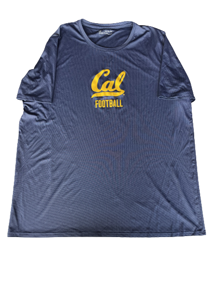 Jake Curhan California Football Team Issued Workout Shirt (Size 3XL)