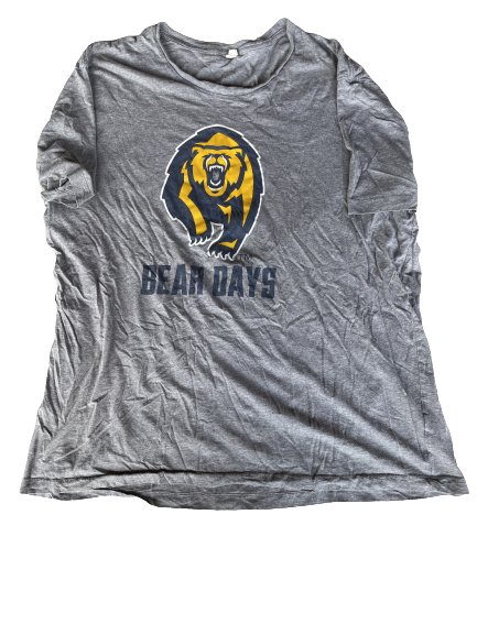 Jake Curhan California Football Team Issued Workout Shirt (Size 2XL)