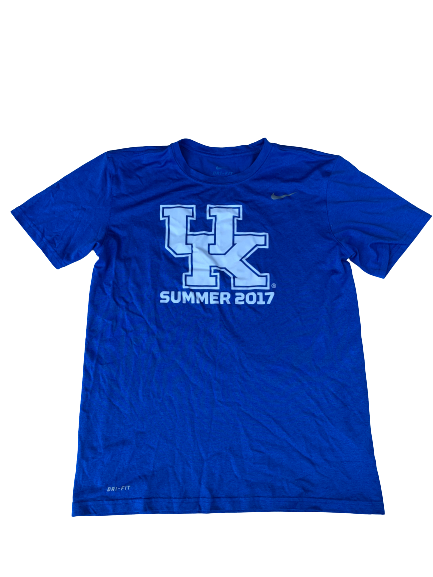 Leah Edmond Kentucky Volleyball Team Issued Workout Shirt (Size M)