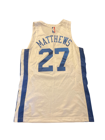 Charles Matthews Philadelphia 76ers Game Jersey (Size L)
