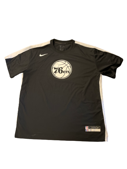 Charles Matthews Philadelphia 76ers Player Exclusive Pre-Game Shooting Shirt (Size L)