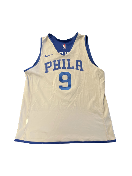 Rayjon Tucker Philadelphia 76ers Player Exclusive Reversible Practice Jersey (Size L)