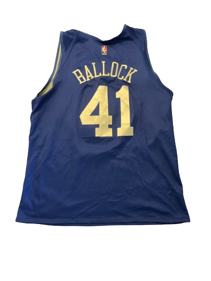 Mitch Ballock Philadelphia 76ers Player Exclusive Reversible Practice Jersey (Size L)