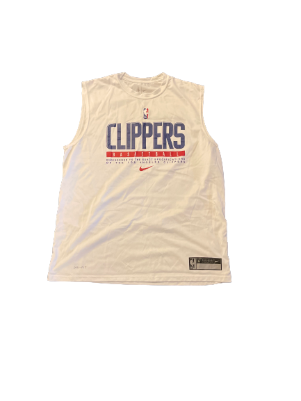 Mitch Ballock Los Angeles Clippers Team Issued Workout Tank (Size L)