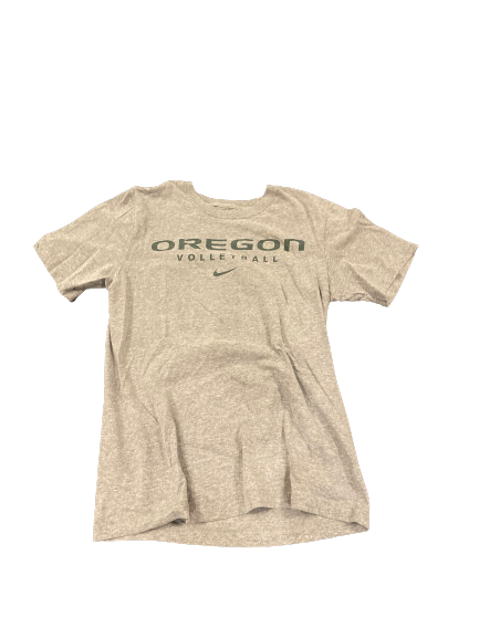 Amanda Benson Oregon Volleyball Team Issued Workout Shirt (Size S)