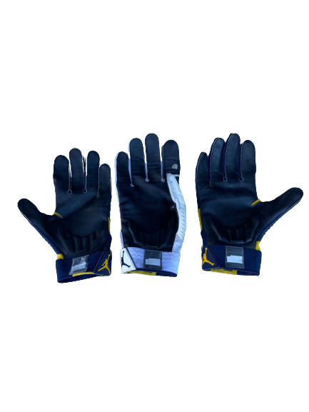 Stephen Spanellis Michigan Football Player Exclusive Set of (3) Gloves