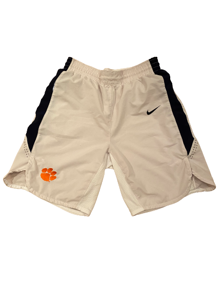 Clyde Trapp Clemson Basketball Team Issued Workout Shorts (Size M)