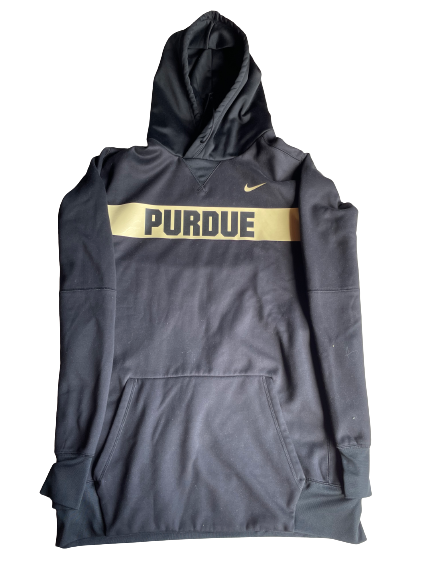 Sasha Stefanovic Purdue Basketball Team Issued Sweatshirt (Size XLT)