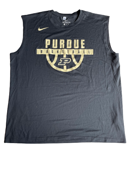 Sasha Stefanovic Purdue Basketball Team Issued Workout Tank (Size XL)