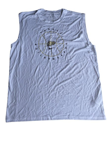 Sasha Stefanovic Purdue Basketball Team Issued Workout Tank (Size XL)