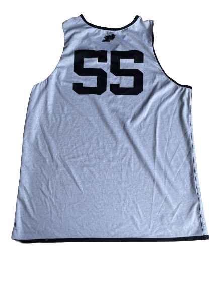 Sasha Stefanovic Purdue Basketball Player Exclusive Reversible Practice Jersey (Size XL)