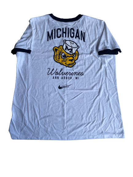 Danielle Rauch Michigan Basketball T-Shirt (Size L) - New with Tags