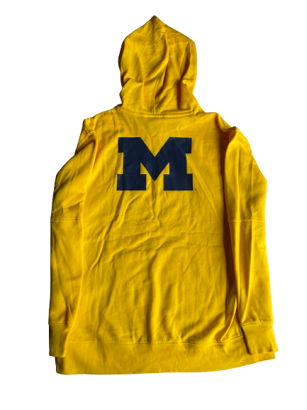 Danielle Rauch Michigan Basketball Team Issued Sweatshirt (Size L)