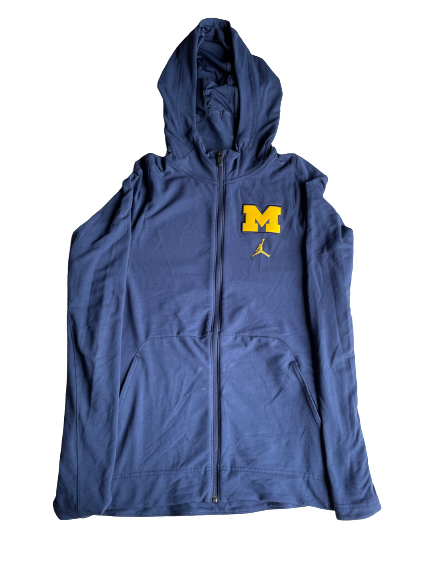 Danielle Rauch Michigan Basketball Team Issued Jacket (Size L)