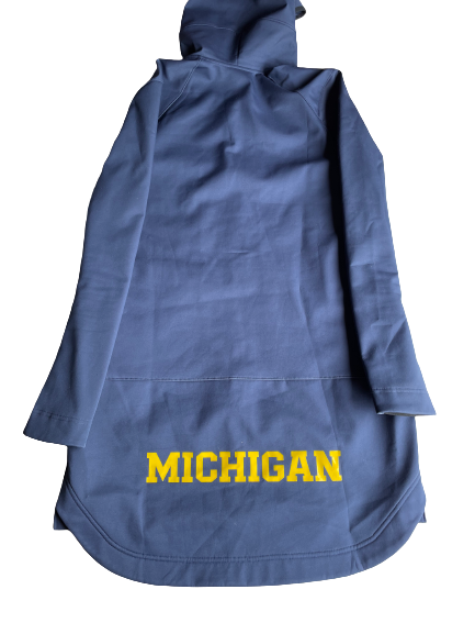 Danielle Rauch Michigan Basketball Team Exclusive Jacket with Long Back (Size M)