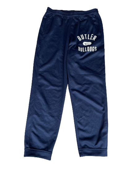 Ty Groce Butler Basketball Team Issued Travel Sweatpants (Size XLT)