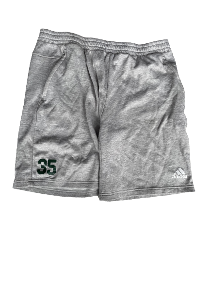 Ryan Davis Vermont Basketball Team Issued Workout Shorts with Number (Size 2XL)