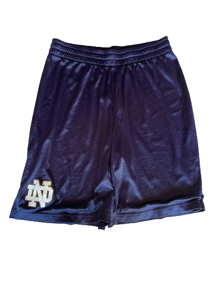 Nikola Djogo Notre Dame Basketball Team Issued Workout Shorts (Size XL)