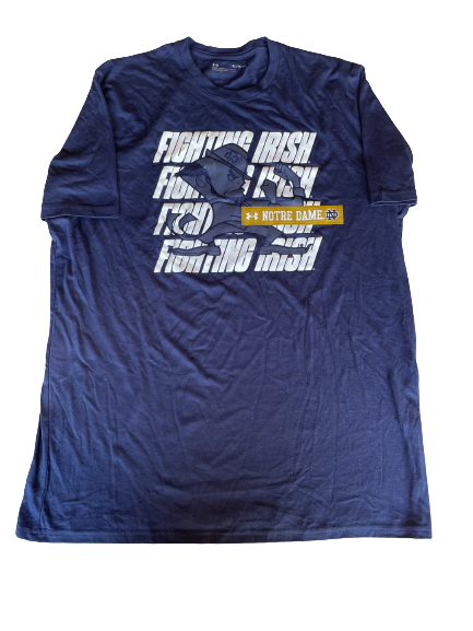 Nikola Djogo Notre Dame Basketball Team Issued Workout Shirt (Size XL)