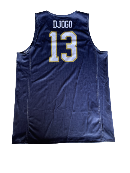 Nikola Djogo Notre Dame Basketball Team Exclusive Reversible Practice Jersey (Size L)