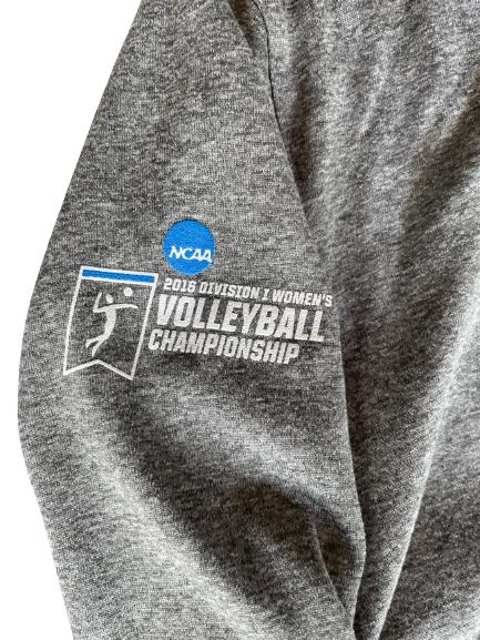 Kayla Lund Pittsburgh Volleyball Team Exclusive NCAA Championship Long Sleeve Shirt (Size M)