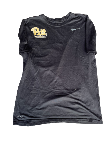 Kayla Lund Pittsburgh Volleyball Team Issued Practice Shirt (Size M)