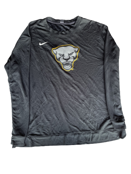 Kayla Lund Pittsburgh Volleyball Team Issued Long Sleeve Warm-Up Shirt (Size XL)