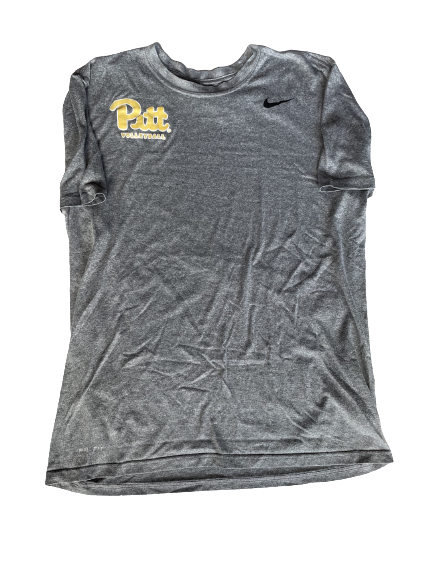 Kayla Lund Pittsburgh Volleyball Team Issued Practice Shirt (Size M)