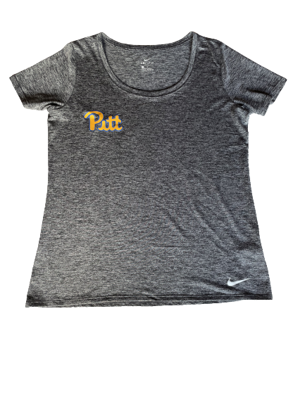 Kayla Lund Pittsburgh Volleyball Team Issued Workout Shirt (Size Women&