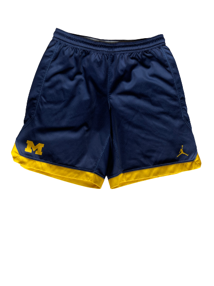 Danielle Rauch Michigan Basketball Exclusive Practice Shorts (Size M)