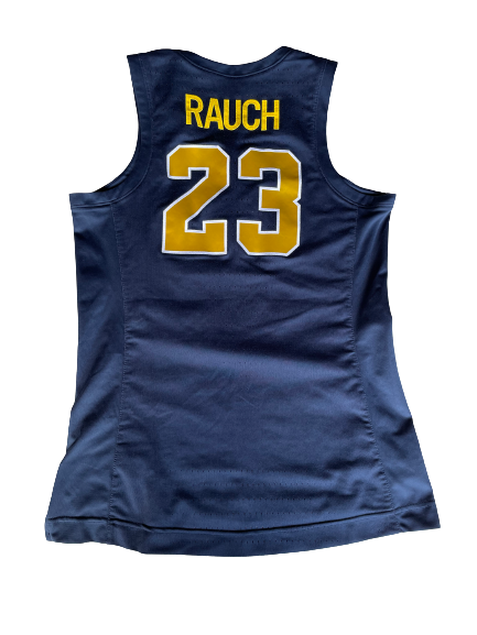 Danielle Rauch Michigan Basketball 2018-2019 Game Worn Jersey (Size 44)