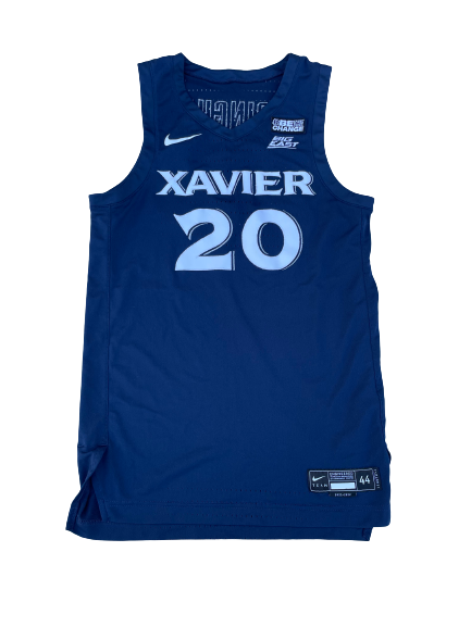 Ramon Singh Xavier Basketball 2021-2022 Game Issued Jersey (Size 44)