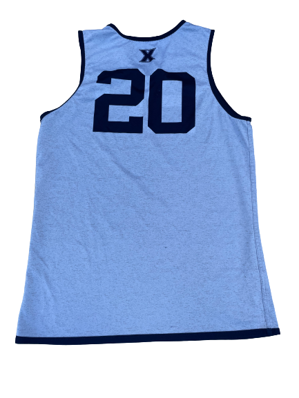 Ramon Singh Xavier Basketball Player Exclusive Reversible Practice Jersey (Size M)