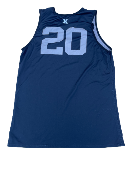 Ramon Singh Xavier Basketball Player Exclusive Reversible Practice Jersey (Size M)