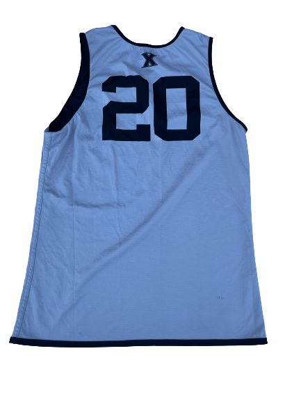 Ramon Singh Xavier Basketball Player Exclusive Reversible Practice Jersey (Size M)