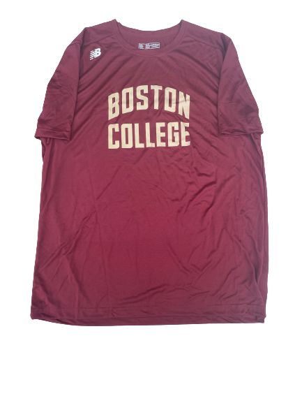James Karnik Boston College Basketball Team Issued Workout Shirt (Size 2XL) - New with Tags