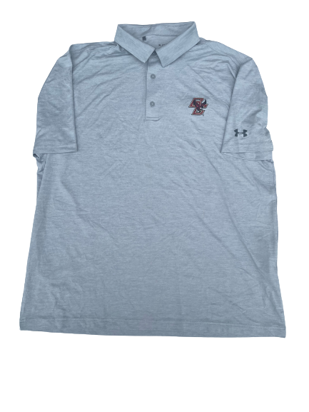 James Karnik Boston College Basketball Team Issued Polo Shirt (Size XL)