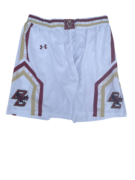 James Karnik Boston College Basketball 2019 Game Shorts (Size XL)