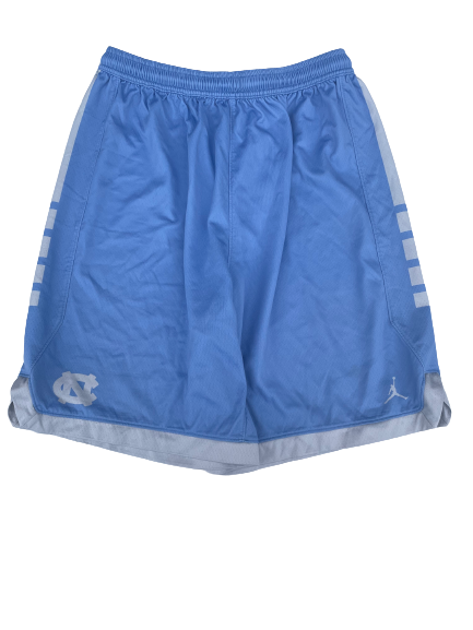 Sterling Manley North Carolina Basketball Player Exclusive Practice Shorts (Size XL)