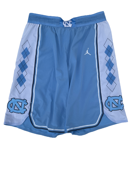 Sterling Manley North Carolina Basketball 2016-2017 Game Shorts (Size 40)