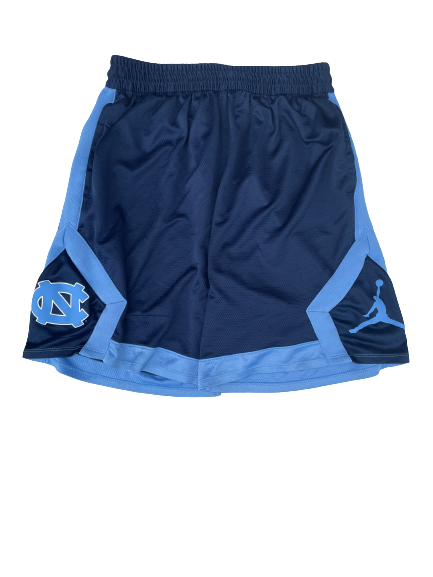 Sterling Manley North Carolina Basketball Team Issued Workout Shorts (Size XL)