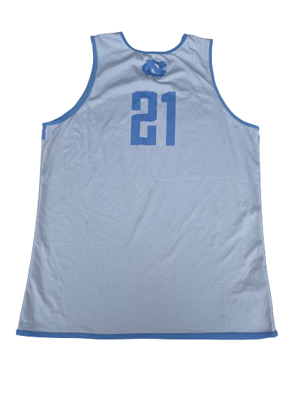 Sterling Manley North Carolina Basketball Player Exclusive Practice Jersey (Size XL)