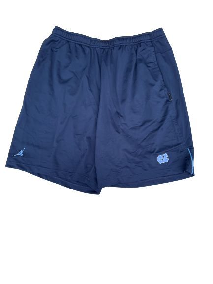 Sterling Manley North Carolina Basketball Team Issued Workout Shorts (Size XL)